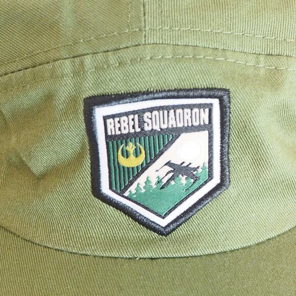 Star Wars Rebel Squadron 5 Panel Green Hat Culturefly Return of The Jedi - Picture 2 of 9
